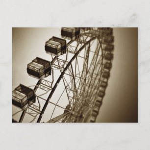 Vintage Ferris Wheel Vykort