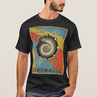 Vintage Fibonacci Golden Ratio  T Shirt
