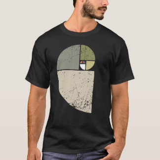 Vintage Fibonacci Spiral Math Golden Ratio Coola S T Shirt