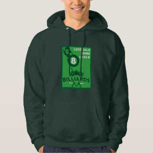Vintage fickbiljard hoodie
