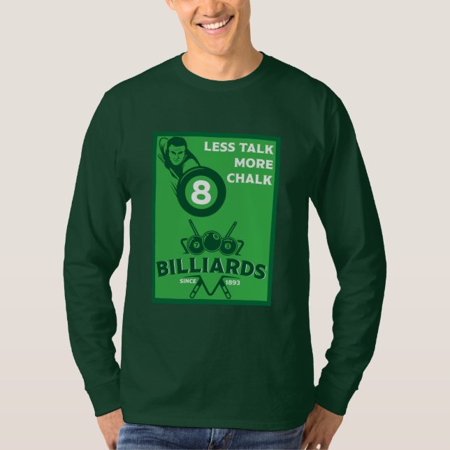 Vintage fickbiljard t shirt (Framsida)