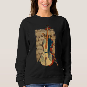 Vintage Fiddle Stringing Instrument Fiddle Violini T Shirt