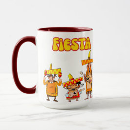 Vintage Fiesta Julfest Mugg