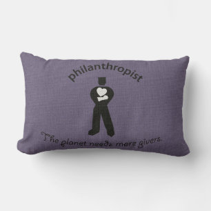 Vintage Filantropist Lumbar Pillow Lumbarkudde