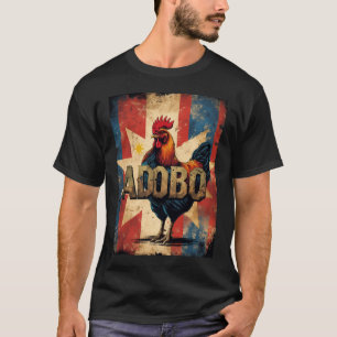 Vintage Filipino Flagga Chicken Adobo Pinoy Tee
