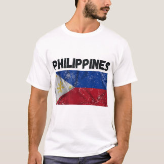 Vintage Filippinernas Flagga Pride T Shirt