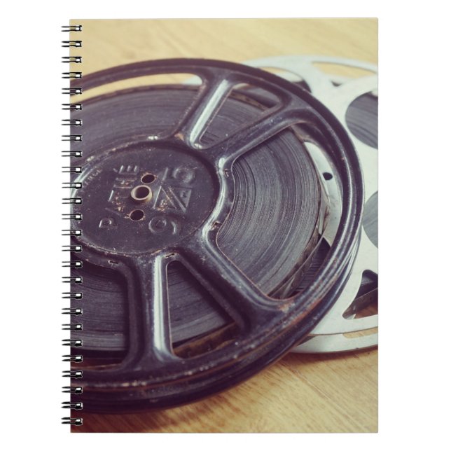Vintage filmfilm anteckningsbok (Framsidan)