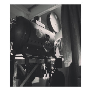 Vintage filmkamera Fotografiskt tryck