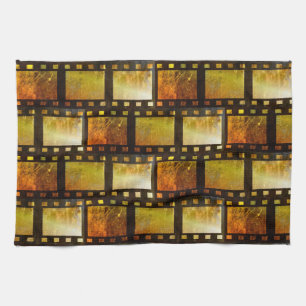 Vintage filmrullfilm kökshandduk