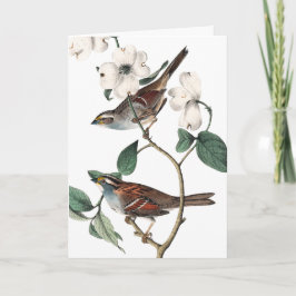 Vintage Finch och Dogwood, Mors dag Kort