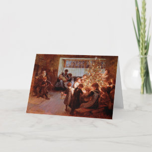 Vintage Fine Art-julkort Helgkort