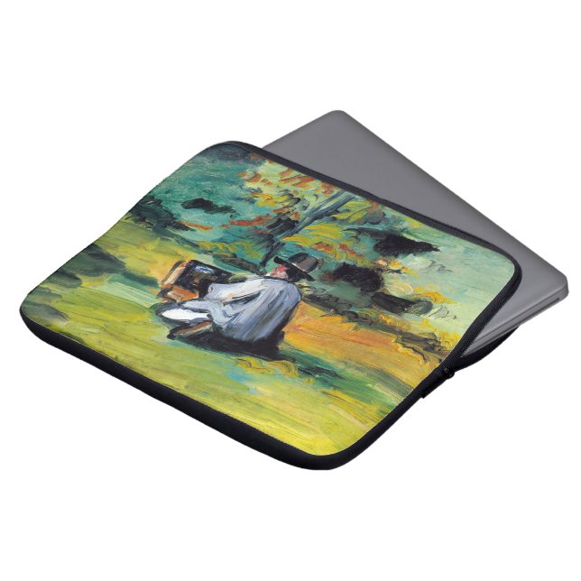 Vintage Fine Art Laptop Sleeve (Framsida topp)