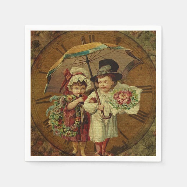 Vintage Fine Art Pappersservett (Framsidan)