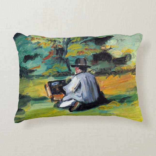 Vintage Fine Art Prydnadskudde (Framsidan)