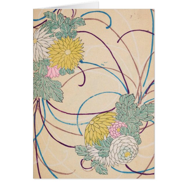 Vintage Firande Hälsningskort (Framsidan)