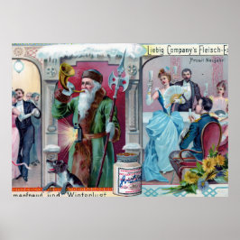 Vintage Firande: Liebig reklam Poster