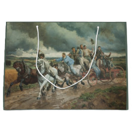 Vintage Fire Engine (av Eugène Burnand)