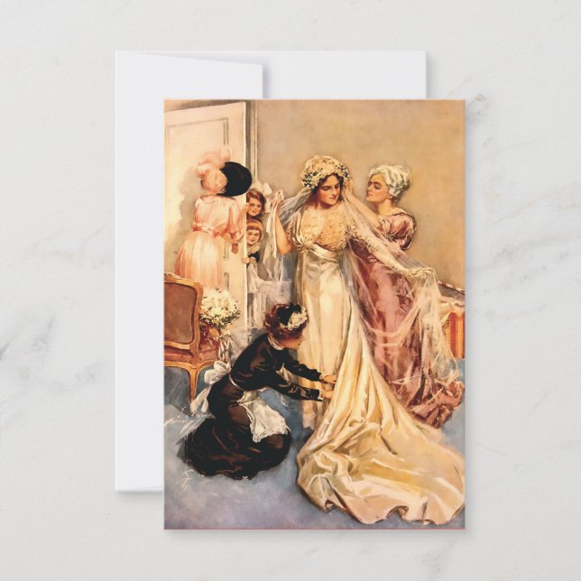 Vintage Fisher Girl ~ Viktoriansk brud att bli (Framsida)