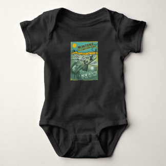 VINTAGE FISHING MONTANA T SHIRT