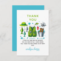 Vintage Fishing Rod "O-Fish-Ally One" 1st Birthday