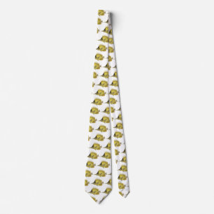 Vintage fisk, gul tropisk Chelmon Longirostris Slips