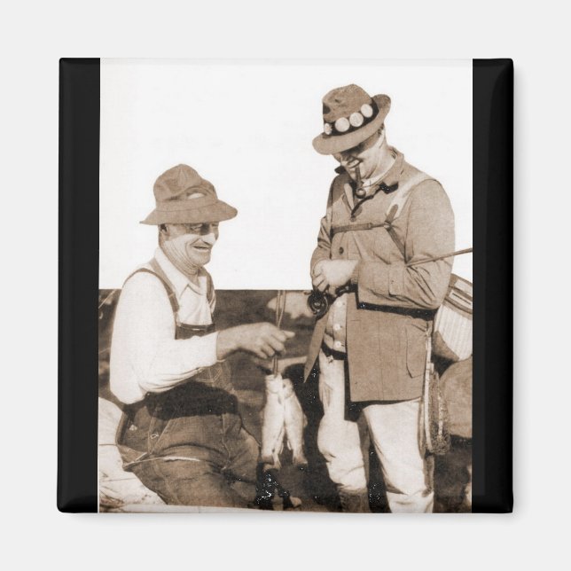 Vintage Fiskare Magnet (Framsidan)