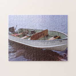 Vintage Fiskefartyg Pussel