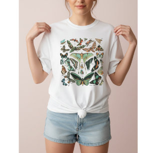 Vintage Fjäril & Moth T Shirt