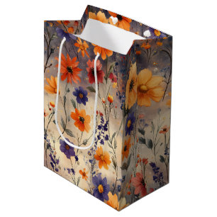 Vintage Fjäril Vildblomma (3)