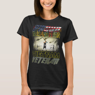 Vintage Flagga camou Proud DDotter U.S. Army T Shirt