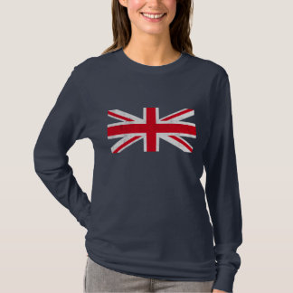 Vintage flagga Storbritannien T Shirt