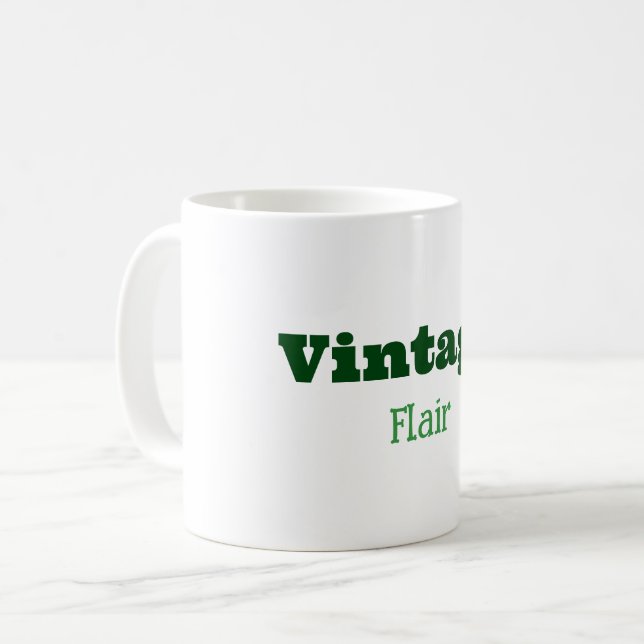 Vintage Flair Mugg (Framsida vänster)