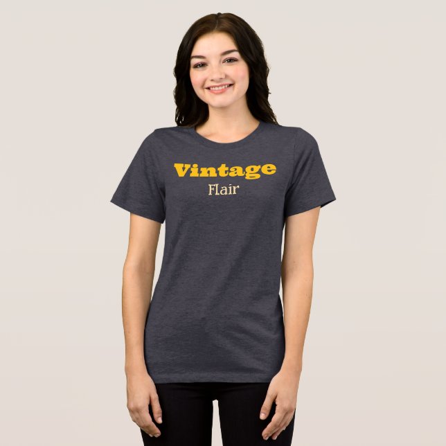 Vintage Flair T-Shirt (Framsida Full)