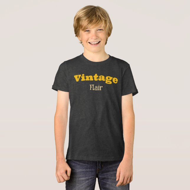 Vintage Flair T-Shirt (Framsida Full)
