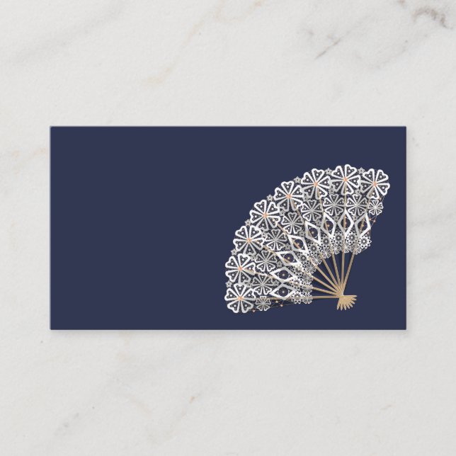 Vintage-Fläkt Visitkort (Framsida)