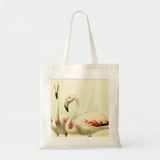 Vintage Flamingo Tygkasse
