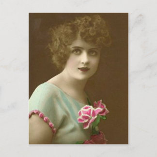 Vintage Flapper (11) Vykort