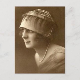 Vintage Flapper (42) Vykort