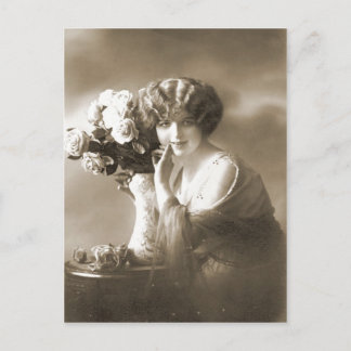 Vintage Flapper (70) Vykort