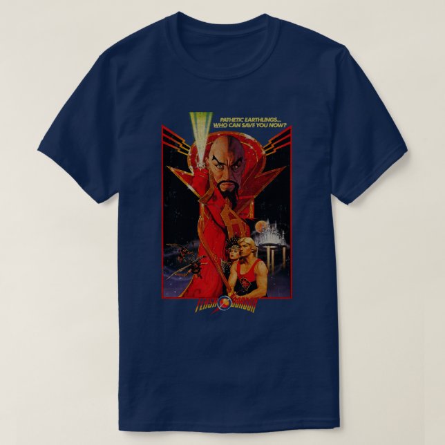 Vintage Flash Gordon T Shirt (Design framsida)