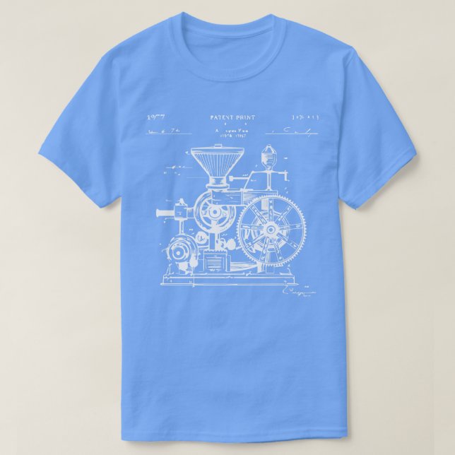 vintage flash maskin design t shirt (Design framsida)