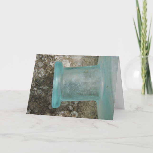 Vintage Flaska Kort (Framsida)