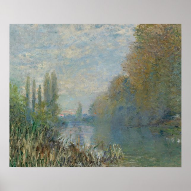 Vintage Floden C. Monet  Poster (Framsidan)