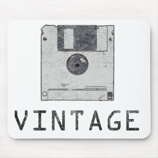 Vintage Floppy Mousepad Musmatta (Framsidan)