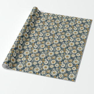 Vintage Floral Pattern Presentpapper
