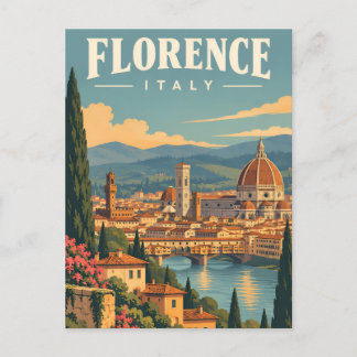 Vintage Florens Italien Vykort