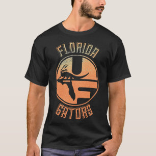 Vintage Florida Gators Design Baseball ¾ Sleeve T- T Shirt