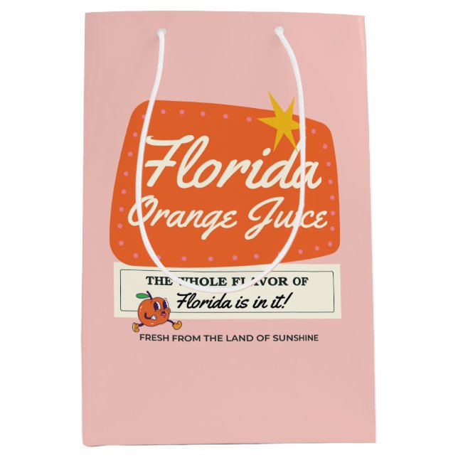 Vintage Florida Gift Bag (Framsidan)