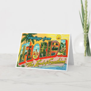 Vintage Florida Kort