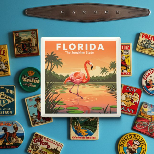 Vintage Florida Magnet (Skapare uppladdad)
